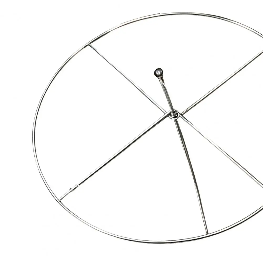 Peony Stem Stabilizer Garden Plant Cage Heavy-duty Peony Cage Plant Support Four-legged Metal Ring for Roses Tomatoes Cucumbers