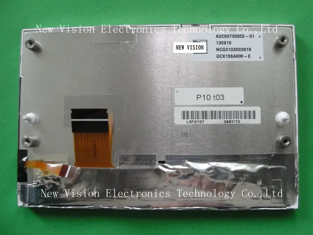 

GCX156AKM-E GCX156AKM-26 GCX156AKM-T19 A2C 01287600 -01 LAM070G004A Новый оригинальный 7-дюймовый ЖК-дисплей для Peugeot 208