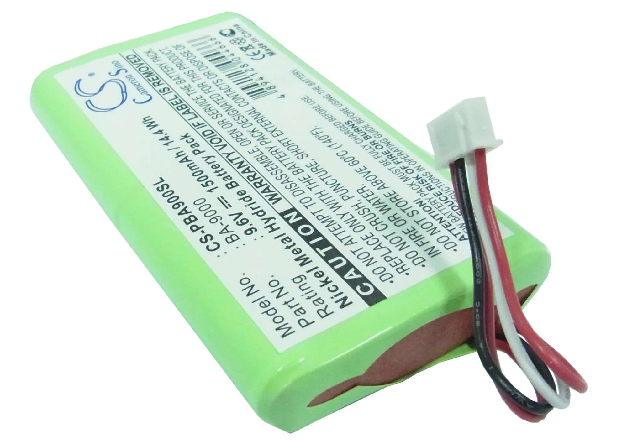 CS Replacement Battery for Brother PT9600,PT-9600 PN:BA-9000 1500mAh / 14.4Wh