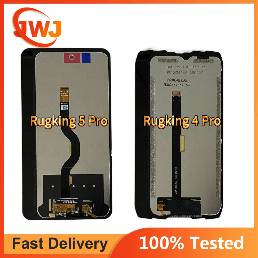 For Ulefone Rugking 2 3 4 5 Pro LCD Display Touch Screen Digitizer Assembly Rugking4 Rugking 3 Rugking 5 Pro LCD Screen