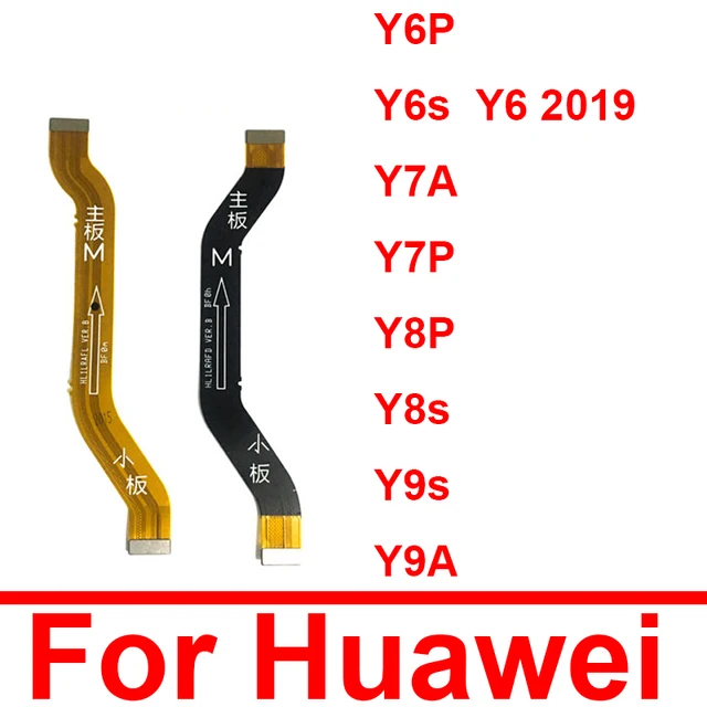 Elastyczny kabel płyty głównej LCD do Huawei Y6P Y6S Y6 2019 Y7A Y7P Y8P Y8S Y9S Y9A Wymiana elastycznej wstążki płyty głównej