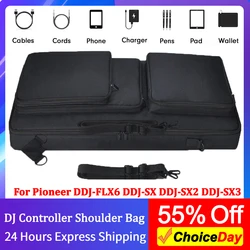 Portable Carrying Case Bag Anti-Scratch Shoulder Bag for Pioneer DDJ-FLX6 DDJ-SX DDJ-SX2 DDJ-SX3 DJ Controller Case Storage Bag