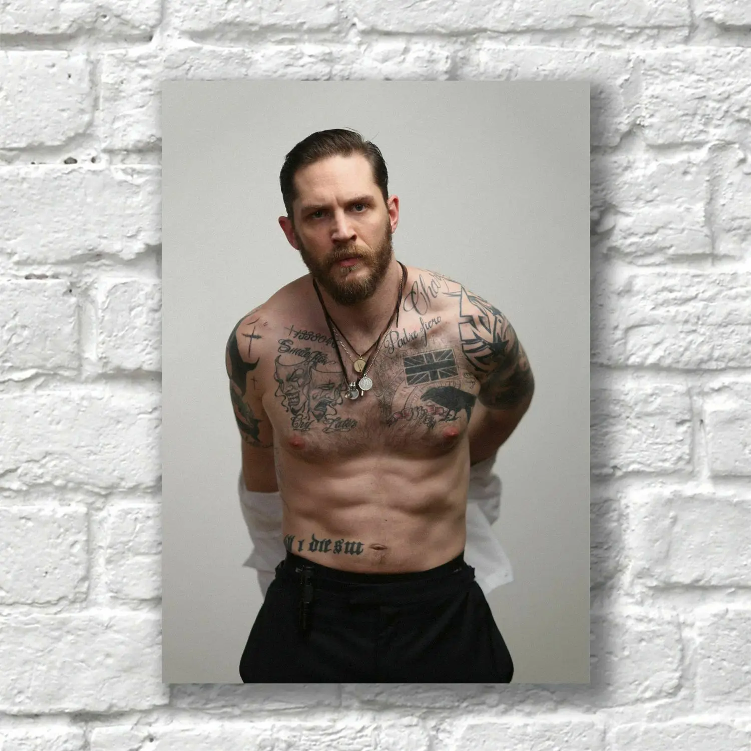 4Style Choose Tom Hardy, Art Print Silk Poster, Home Wall Decor