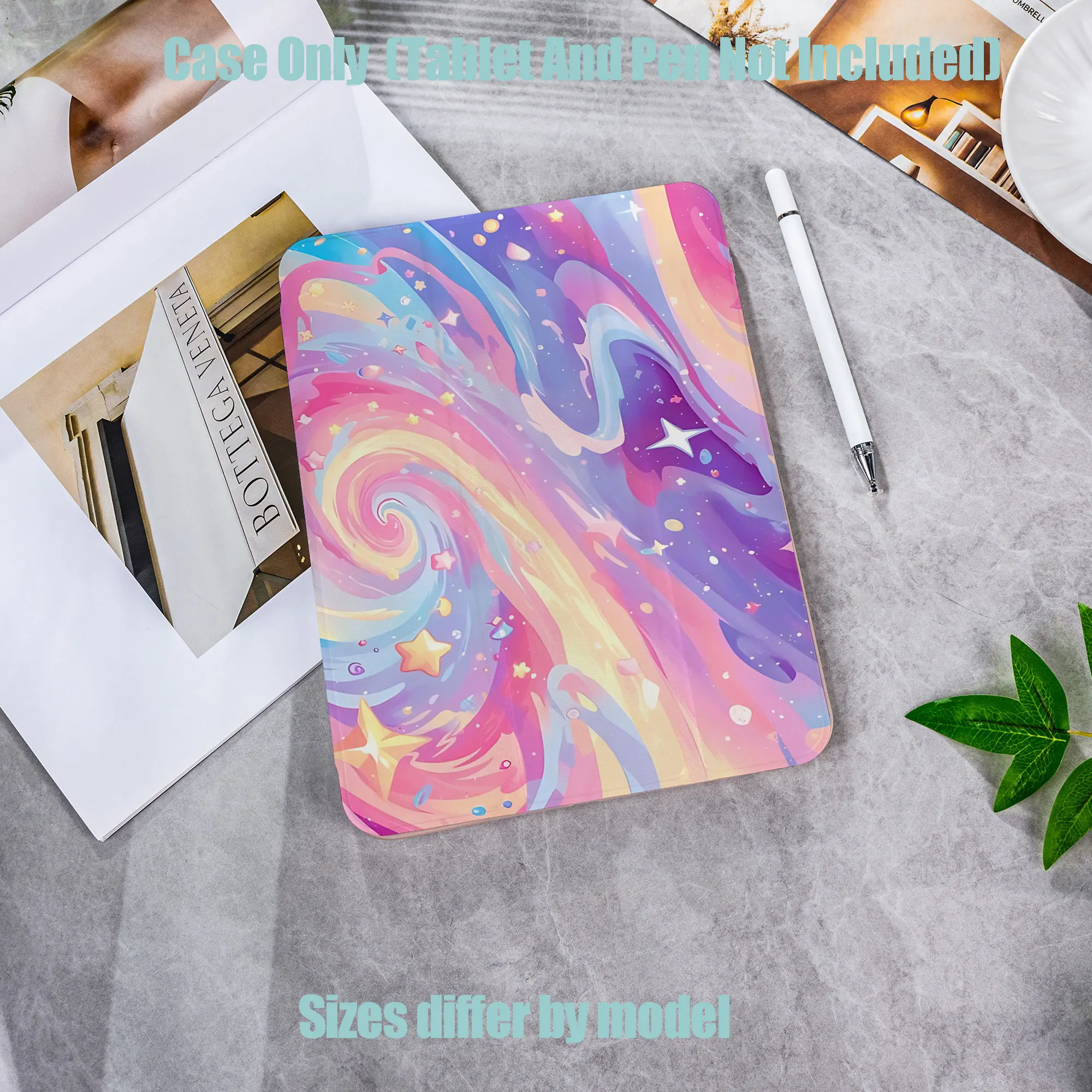 Shockproof TPU Tablet Protective Case with Pencil Holder Auto Sleep Wake for Apple /Samsung/Xiaomi/Redmi/Huawei/Honor