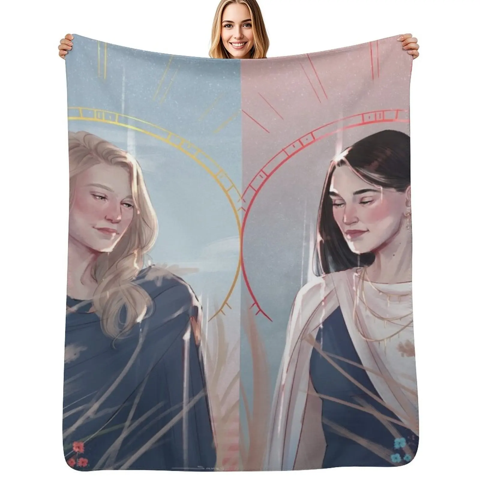

Double Sun Throw Blanket Thermals For Travel Heavy Personalized Gift Cute Blankets