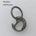 20x20mm with Keyring