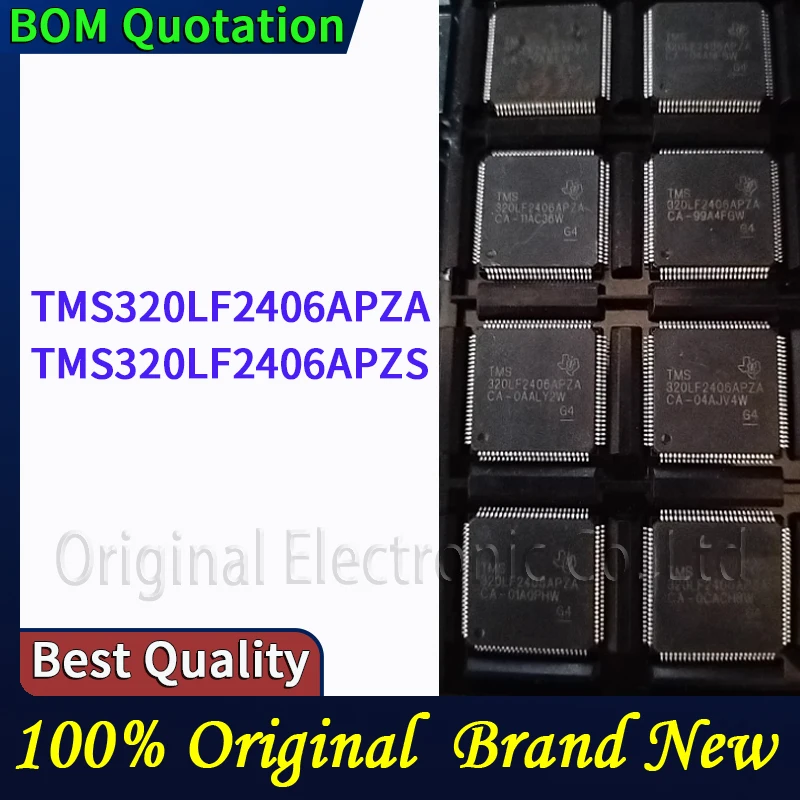 

TMS320LF2406APZA TMS320LF2406APZS In stock Original Black PC shell