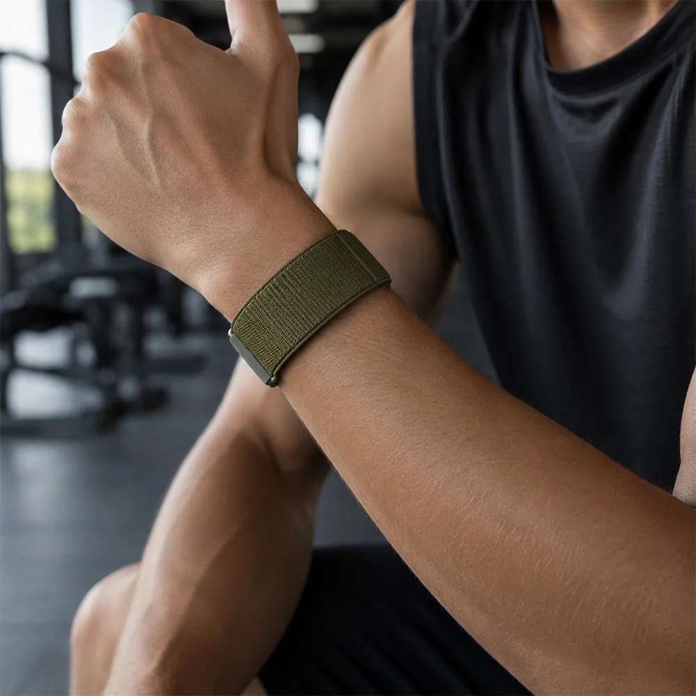 Nylon-Bizepsband für Garmin Cirqa Smart Band Armband, Verstellbares Ersatz-Armband/Handgelenksband, leicht für Cirqa Garmin Armband – Detail 3