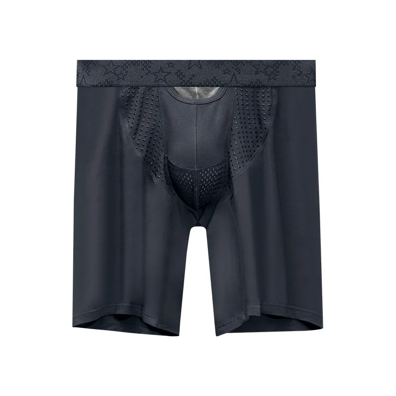 Hommes Boxer Shorts sous-vêtement modal homme respirant magnétique maille poche culotte balle séparation pénis caleçon grande taille L-6XL