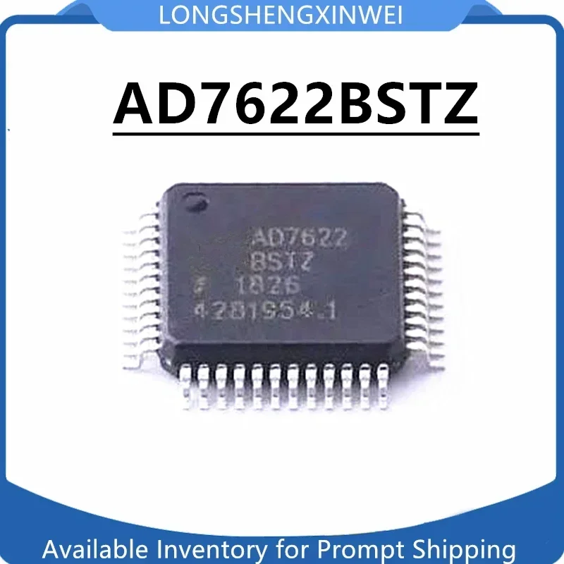1PCS AD7622 AD7622BST AD7622BSTZ SMT LQFP-48 Analog-to-digital Conversion Chip in Stock