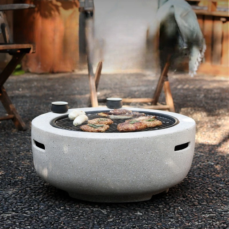 Courtyard grill, barbecue stove, household charcoal stove, barbecue table heater, brazier, indoor brazier
