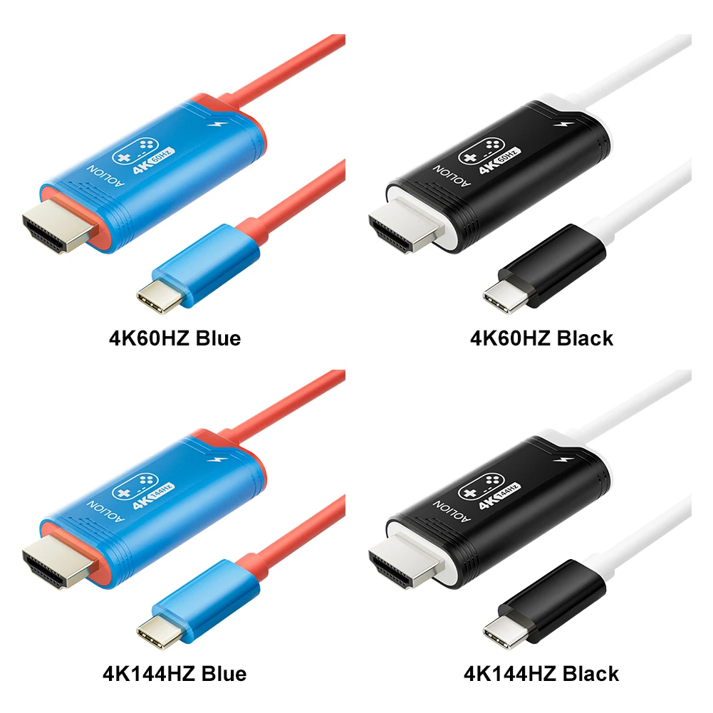2m-4k-60-144hz-hdmi-conector-universal-tipo-c-para-hdmi-adaptador-compativel-tv-conector-doca-para-nintendo-para-switch