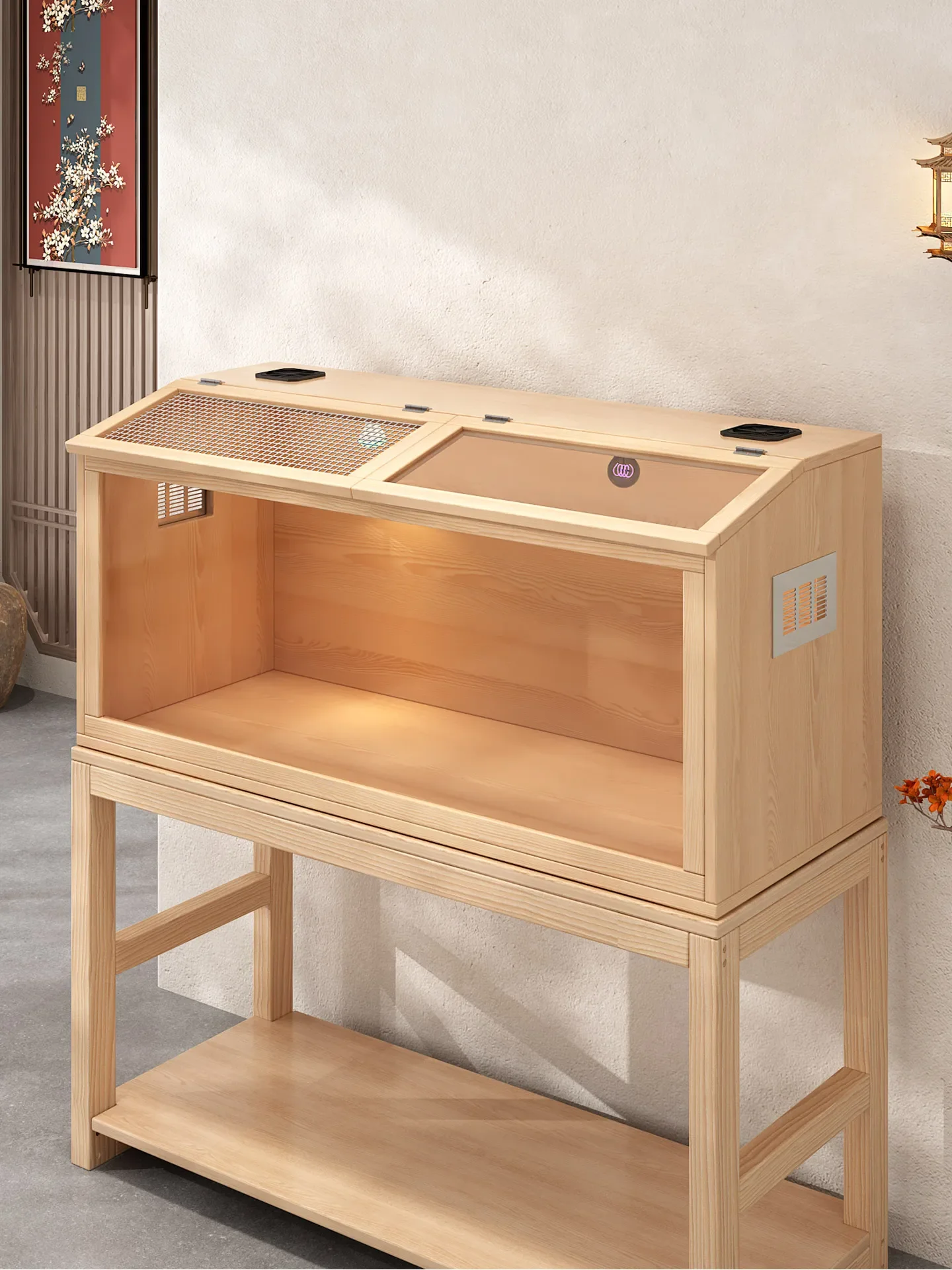 Hamster cage oversized villa luxury anti-gnawing and anti-jailbreak summer special waterproof easy to clean ventilated feeding