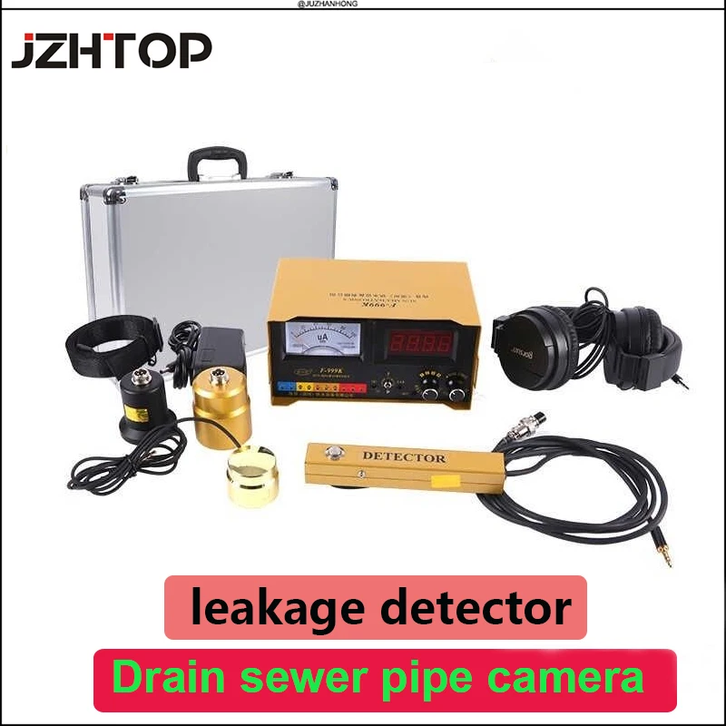 Water Pipe Leak Detector Indoor Outdoor Floor Heating Leakage Inspector