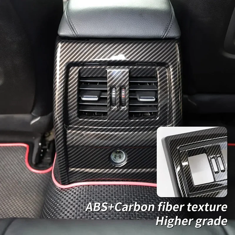 Rear Armrest AC Box Protector Cover Air Conditioning Vent Cover Trim For BMW F30 F32 F34 GT 3 4 Series 2013-2018