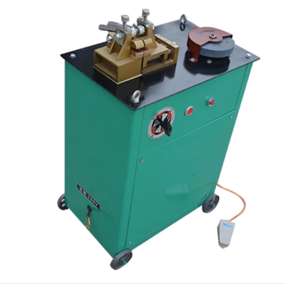 ماكينة لحام بعقب أسلاك الفولاذ والألومنيوم الجديدة 3-10 مللي متر ماكينة لحام بعقب حديدية بقضيب حديد #3