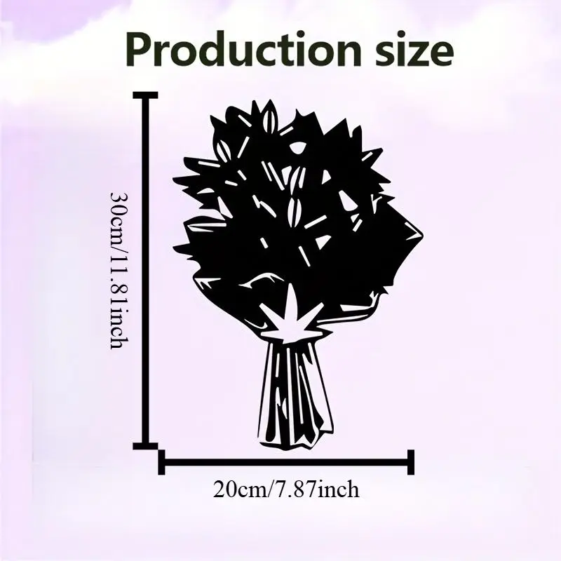 CIFBUY Metal Wall Art Interior Decoration Forged Iron Ornament For Home Living Room Bedroom Hanging Decor Display