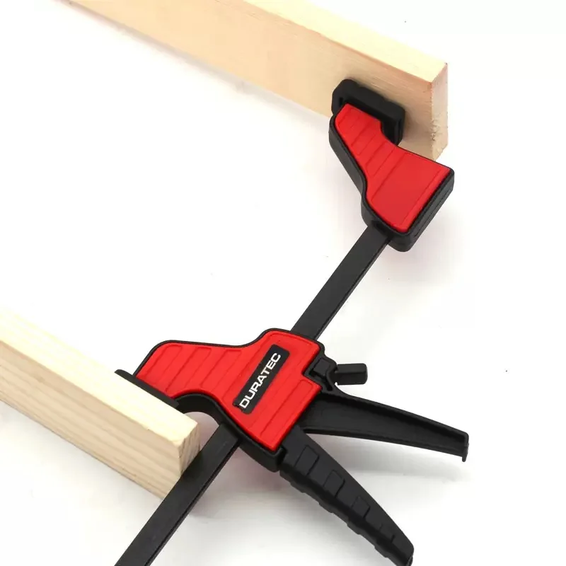 24 Inch Woodworking F Clamp Clip One Handed Ratchet Quick Release Bar Fixture For DIY Carpenters Workbench Tool