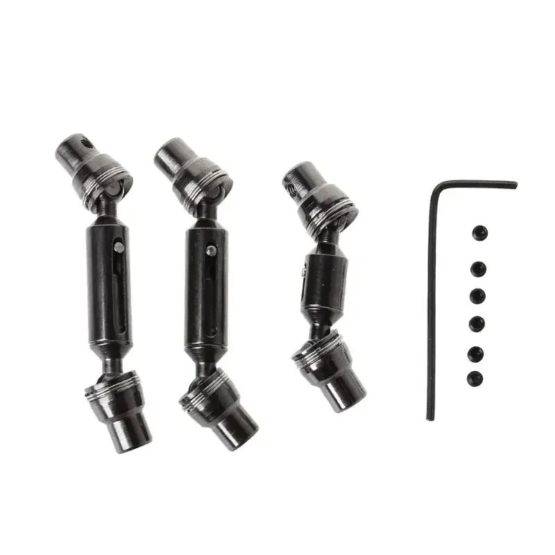 Eixo de transmissão traseiro dianteiro de metal para 1/16 WPL B36 B16 C14 C24 B24 Henglong Truck RC Car Spare Parts R7RB