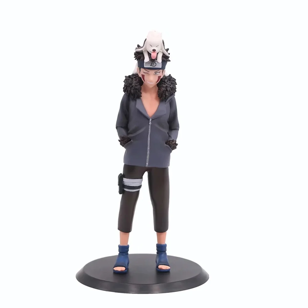 

Anime Naruto Inuzuka Kiba PVC Action Figure Collectible Model Doll Toy 22CM