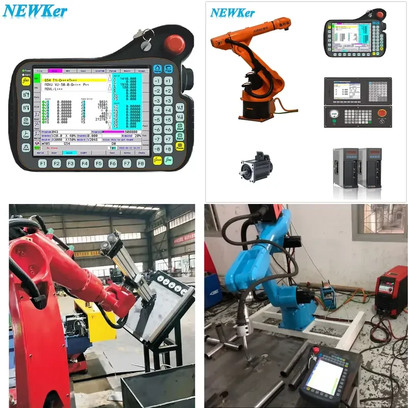 NEWKer Cnc   Controller 6 Axis for Industrial Multi-joint Articulated   Arm