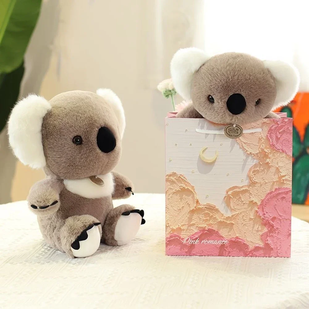 20cm Khaki Cartoon niedlich weich und bequem Plüsch Koala Puppe Kinder Kuscheltier Plüsch Geburtstags geschenk super süß