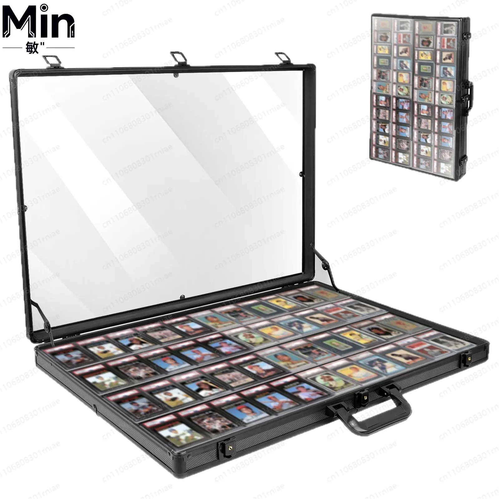 Portable Foldable Aluminum Alloy Toolbox Silver Storage Stall Box for Night Market Factory Wholesale Hardware Tools