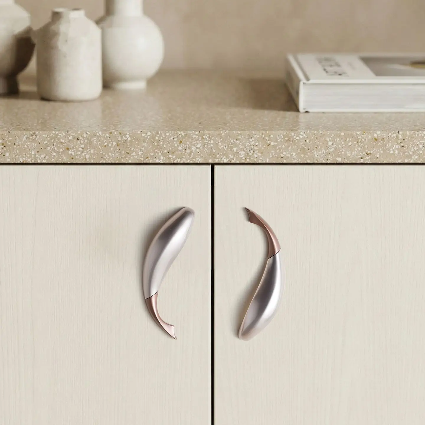 Azure Series Yuyue Haute Couture Pull Handle Italian Modern Minimalist Hardware Cabinet Drawer Shoe Cabinet Handle