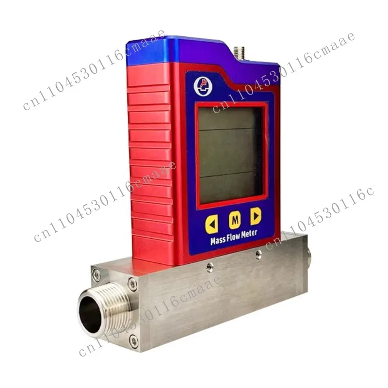 High Precision Digital Display Gas Mass Flowmeter for CH4/H2/C2H2