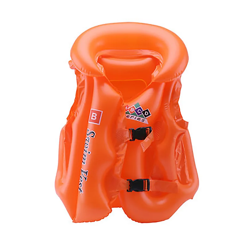 Gilet de sauvetage gonflable en PVC pour enfants, maillots de bain assistés pour enfants, sports nautiques, accessoires de piscine, bébé