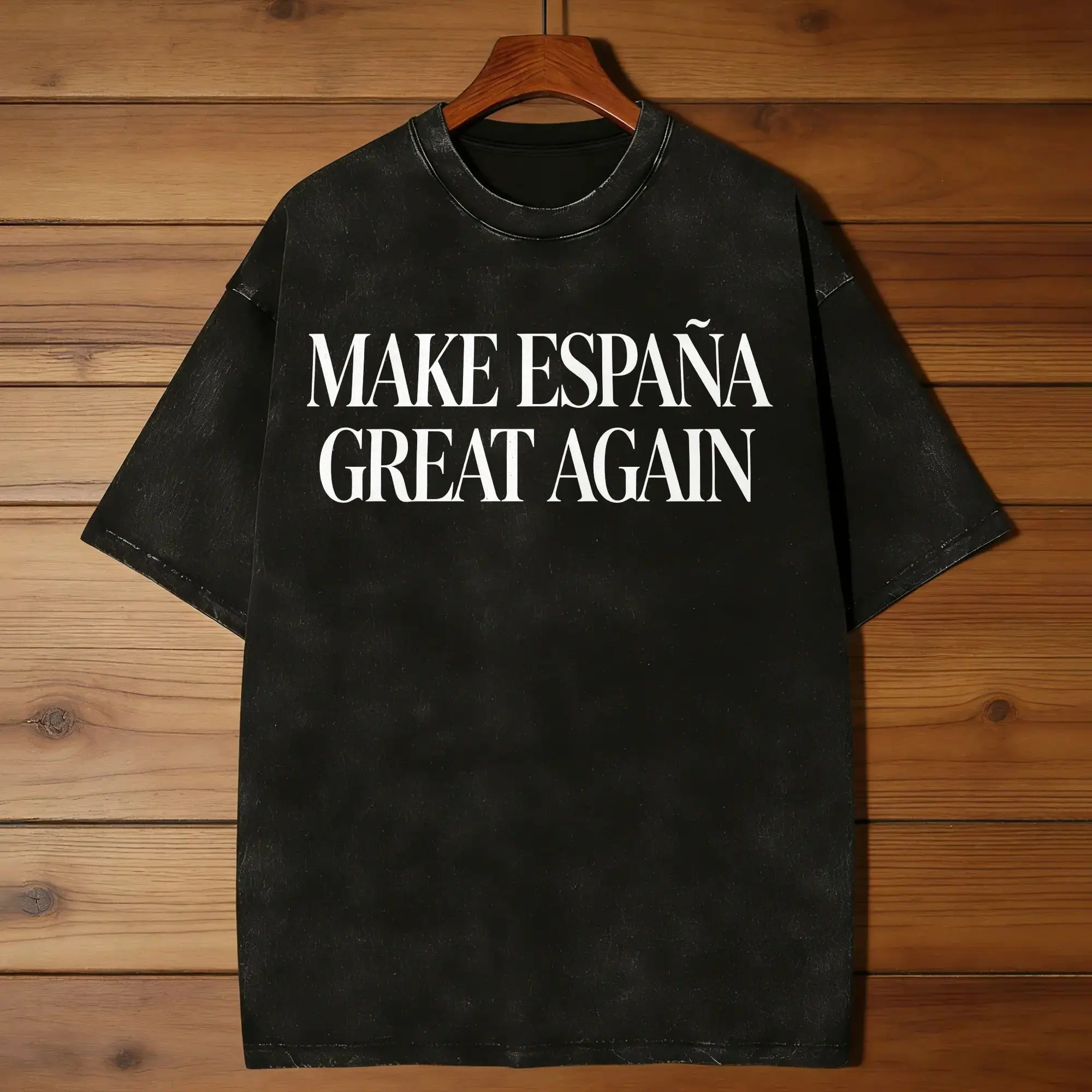 Men's Espana Make Spain Great Again T Shirts  Tees Summer Classic Short Sleeves T-Shirt O Neck Popular Print Tee Shirt Hot Sale