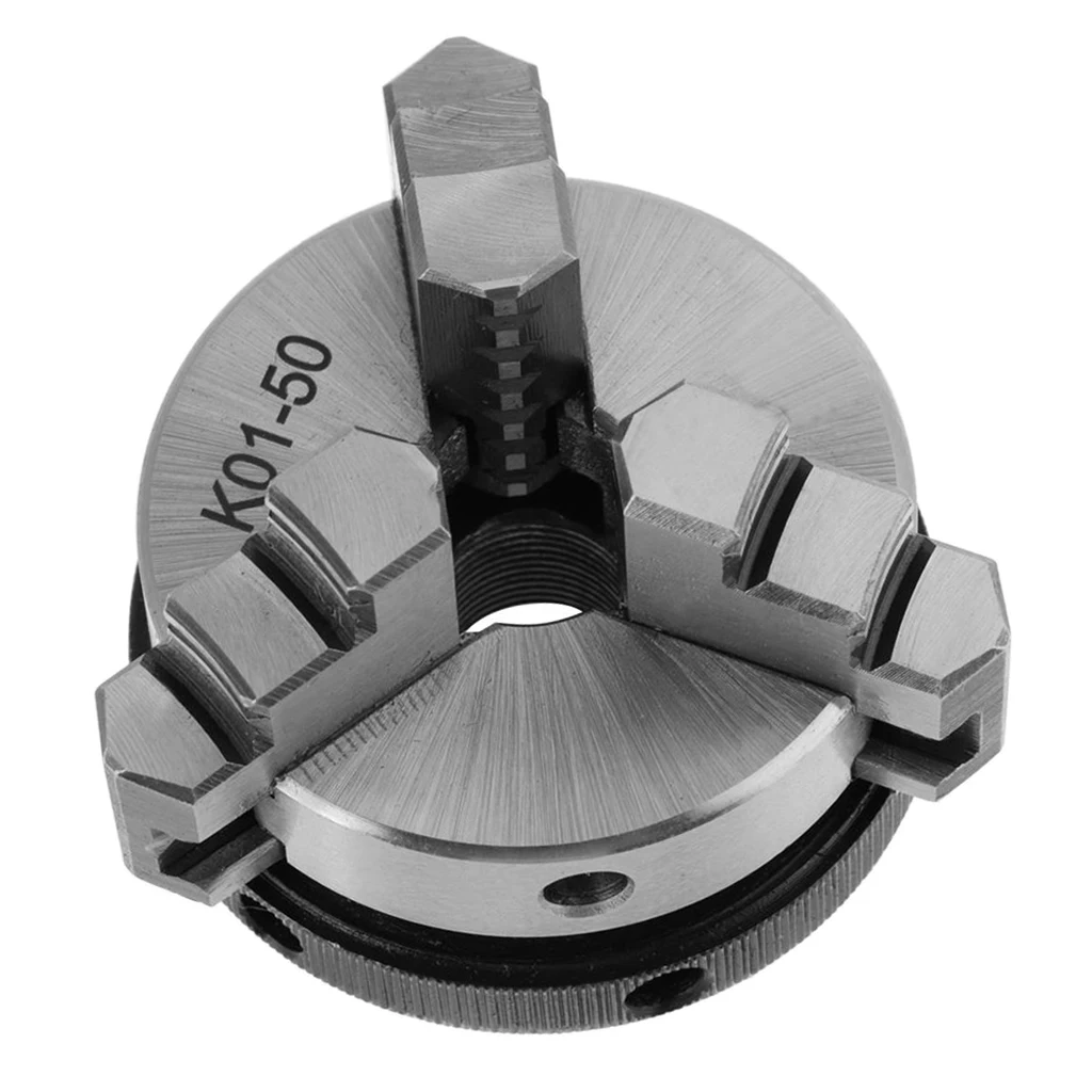 1 peça mandril 15mm / 0,59 polegadas mandril de torno de 3 mandíbulas construção de aço durável