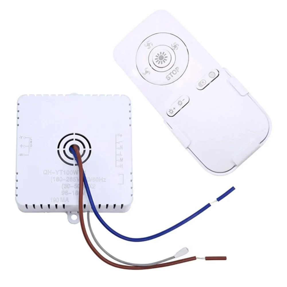 Celling Fan Light Receiver Controller 100W With Remote Control For 30-50W LED Light Wireless Control For Bedroom Fan Lighting