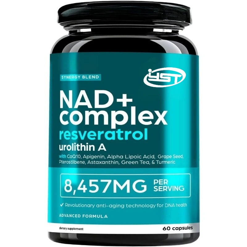 Nad Supplement Capsule 8457 Mg, Containing Urinary Lithium Protein A, Resveratrol, Coenzyme Q10, Energy Support, Anti-aging