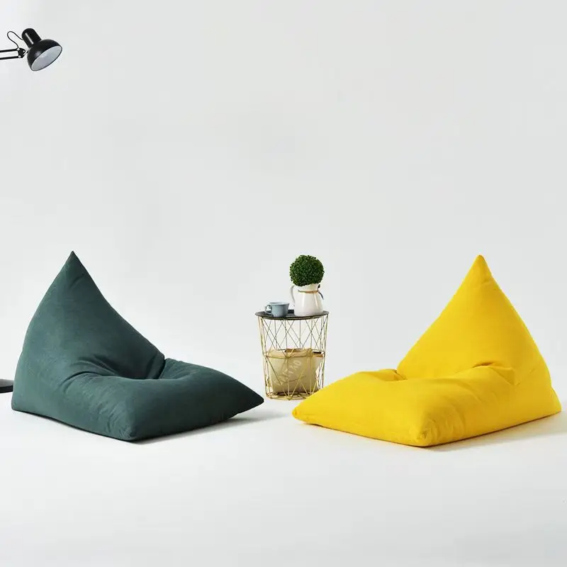 Portable Bean Bag Sofas Modern Living Room Lazy Sofa Outdoor Garden 1-person Reclining Chair Comfortable Soft Backrest Chair