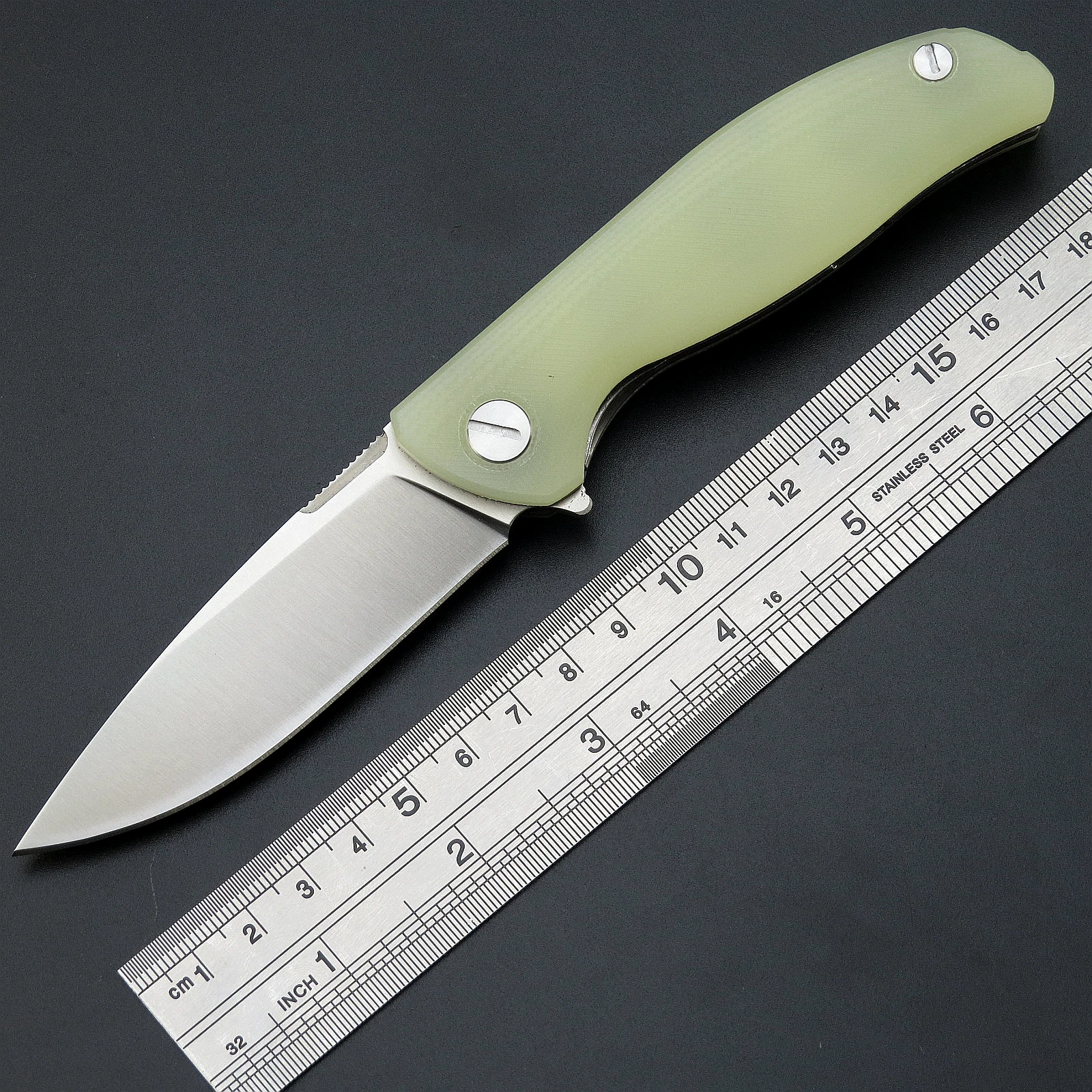 High quality Eafengrow F3 Camping Folding Knife 9Cr Blade G10 Handle Pocket Tactical Knife Flipper Outdoor Utility Knives