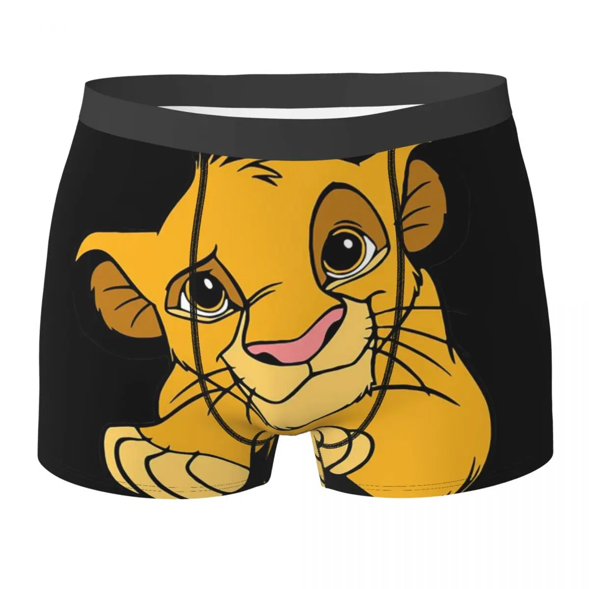 Boxer Underpants Shorts The Lion King Panties Male Soft Underwear for Homme Man Boyfriend Gift