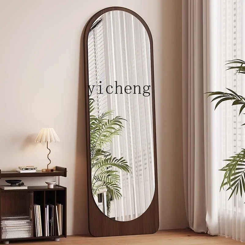 TQH full-body mirror household floor-to-ceiling wall-mounted high definition mirror thin special-shaped mirror girls bedroom