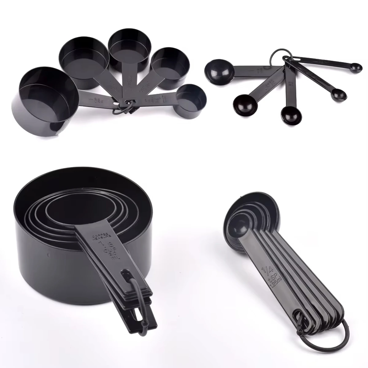 5/10pcs Measuring Tools Kitchen Measuring Spoons Teaspoon Sugar Scoop Cake Baking Flour Measuring Cups Kitchen Measuring Spoons