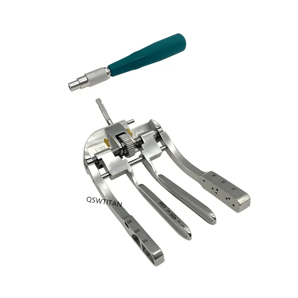 Percutaneous Quadriceps Tendon Repair Tool with AO Handle Set Orthopedic Surgical Instruments