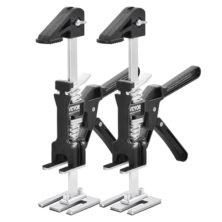 

Labor Saving Arm Jack 2 PCS Bearing Capacity 200 lbs Lifting up to 4.7" Hand Lifting Jack Tool with Magnetic Level Door Panel