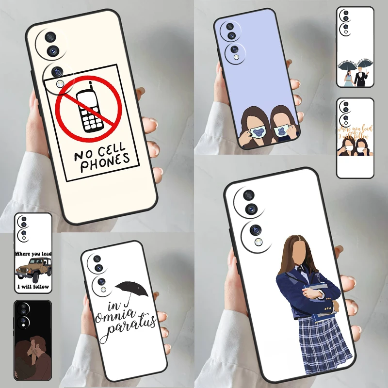 Gilmore Girls Quote Case For Honor 90 Lite 50 70 Magic 5 6 Pro X6 X7 X8 X9 X6a X7a X8a X9a X9b X8b Cover Coque