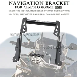 For CFMOTO 800MT 22mm Motorcycle Front Wireless charging Mobile Phone Navigation Bracket GPS Mount For CFMOTO 800MT 800mt 800 MT