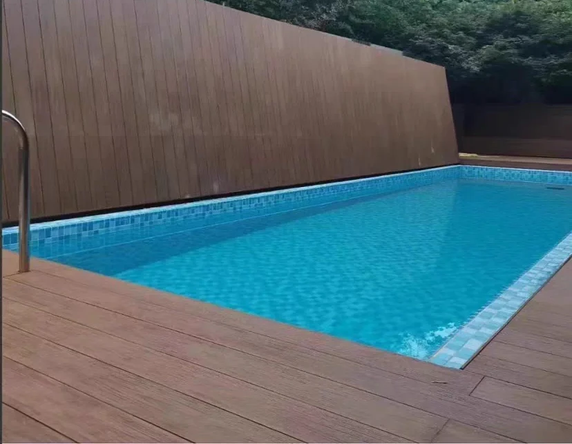 Flip Type Electric Swimming Pool Protective Cover Durable Pool Access Door Panel