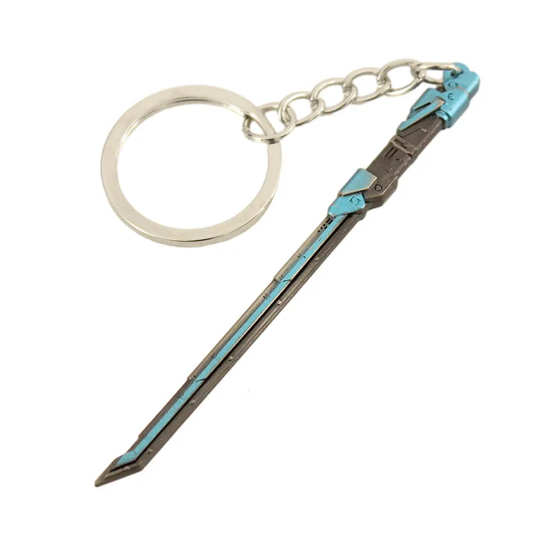 

Valorant Knife Weapon Keychain Game Surrounding All Metal Model Toy Decoration Samurai Sword Katana Birthday Gifts for Boys