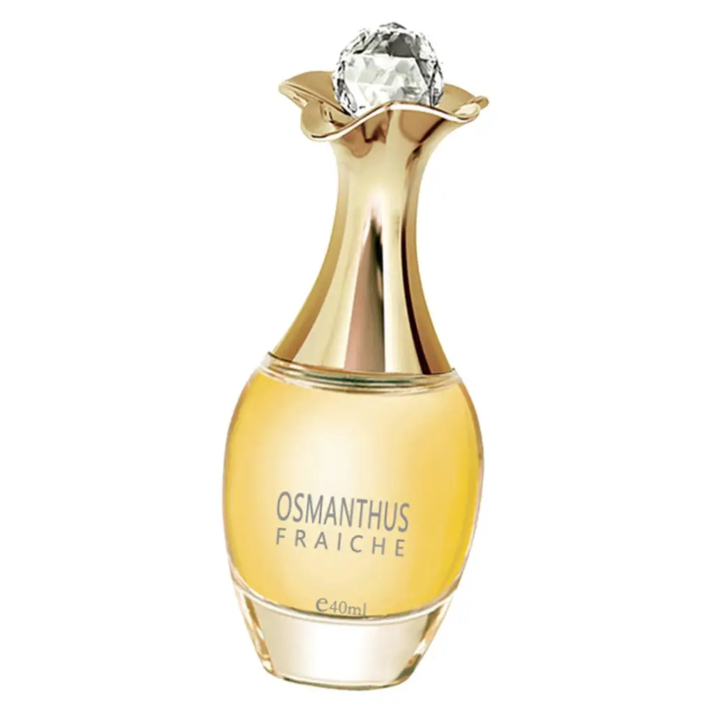 Perfume feminino 40ml, fragrância natural, design de salto alto, presente perfeito para