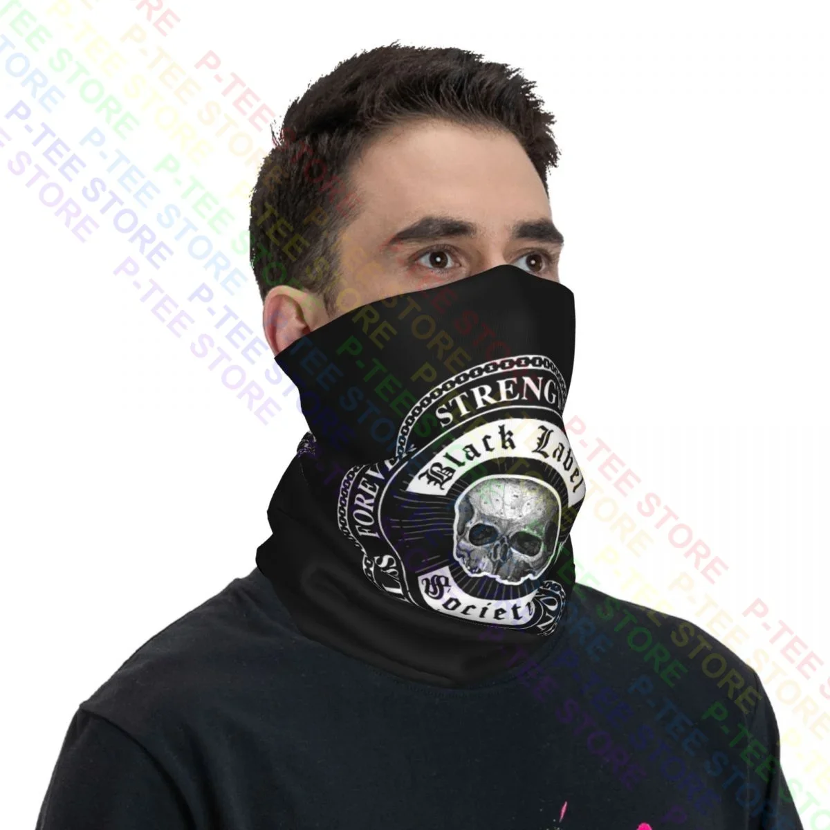 Black Label Society Zakk Wylde Strength Rock Neck Gaiter Бандана Шарф Маска для лица Пеший туризм Быстросохнущая защита от солнца