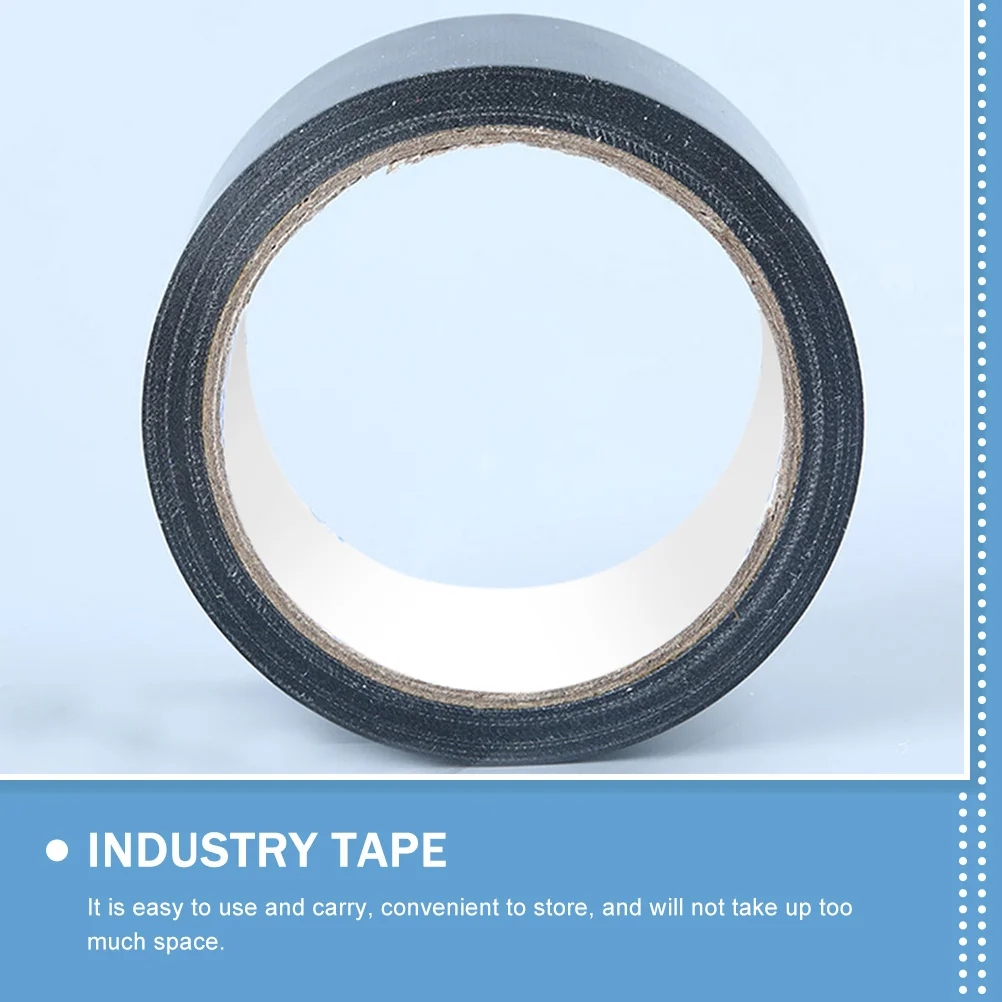 

5 Rolls Black Duct Tape High viscosity Waterproof Sealing Packaging Repair Heavy Duty Long Service Life Easy Storage No Space
