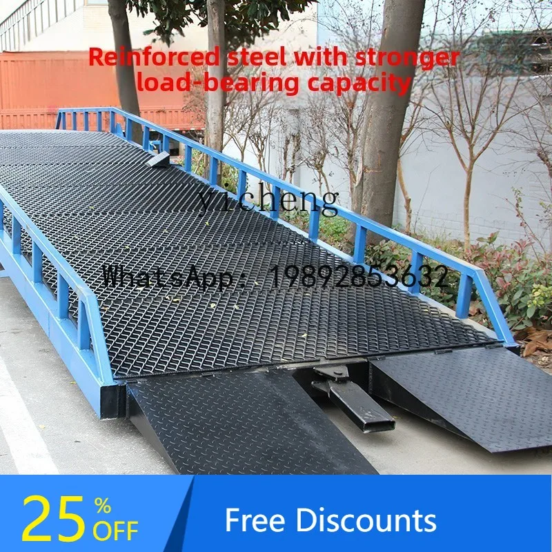 B1 mobile boarding bridge forklift ramp loading artifact up and down loading hydraulic fixed container unloading platform