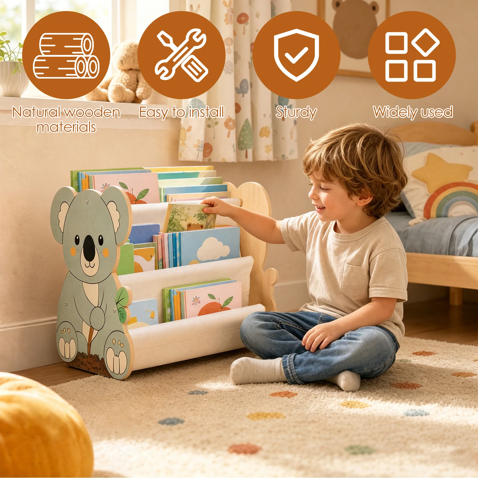 Étagère à livres pour enfants  - Baby Nursery Shelf avis et prix